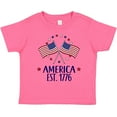 thumbnail image 3 of Inktastic America Est 1776 4th of July Boys or Girls Toddler T-Shirt, 3 of 5