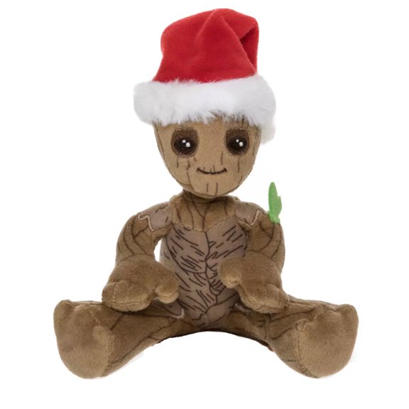 Groot 8” Plush Santa Hat Holiday Guardians Galaxy Marvel Avengers Infinity Wars