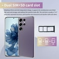thumbnail image 4 of C25 5G Unlocked Smartphone, Dimensity 700 Octa-Core, 8GB+256GB (1TB TF), 120Hz 6.8" FHD+, 108MP Camera, 8000mAh 33W Fast Charge, Active Stylus, Android 15, IP53, 4 of 9