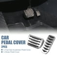thumbnail image 2 of Unique Bargains 2pcs Brake Pedal Pad Gas Accelerator Pedal Cover for Land Rover Discovery Sport 2015-2019, 2 of 7