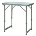 thumbnail image 2 of Outsunny 23" Adjustable-Height Folding Camping Table Portable Table, 2 of 9