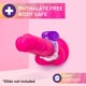 thumbnail image 5 of Colorete vibratorio con anillo en C Novedades Play with Me Pleaser, 5 of 8
