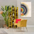thumbnail image 3 of Stupell Industries Round Centric Pattern Abstract Painting Wrapped Canvas Art Print Wall Art, 30 x 45, 3 of 8