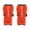 Red, variant on Riousery A Pair Child Football Soccer Shin Pads Training Leg Guards Safety Protector Adjustable Strap (White) 7.1 inches / 18 cm