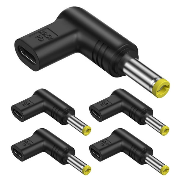 5 uds USB C PD a conector de alimentación CC Universal 19,5 V Wdftyju