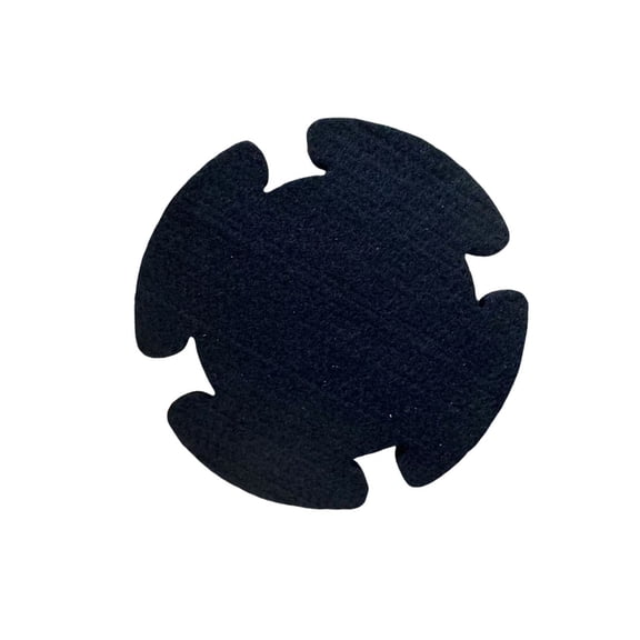 Felt Bass Drum Silencers Pad Dampeners Bass Kick Drum Mute Pad Drum Reinforcement Sticker Percussion Accessories