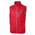 thumbnail image 2 of Men's Cutter & Buck Red Springfield Cardinals Rainier PrimaLoft Eco Insulated Full-Zip Puffer Vest, 2 of 3