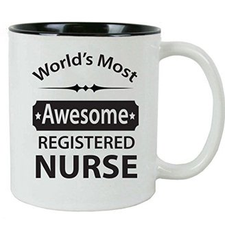 I'm A Nurse, What's Your Superpower? Funny Appreciation Mug - 11 Oz Ceramic Coffee Mug, Dishwasher Safe