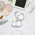 thumbnail image 7 of Beautiful Compact Mirror Keep Shining Stainless Steel Encouraging Personalized Mini Makeup Pocket Travel Engraved Mirrors Silver for Friends Family Graduation Birthday New Year Gifts Gray, 7 of 7