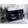 thumbnail image 7 of 42 inch Single Bathroom Vanity in Blue with Backsplash, 7 of 7