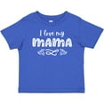 thumbnail image 3 of Inktastic I Love My Mama with Hearts Boys or Girls Baby T-Shirt, 3 of 5