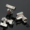 thumbnail image 5 of WINDLAND Universal Brass Angle Stop Valves Efficient Brass T Adapter Valves Water Splitter Connect for Handheld Bidet Glass Rinser, 5 of 11