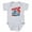 Heather Gray, variant on CafePress - Retro Horror T Shirt - Cute Infant Bodysuit Baby Romper - Size Newborn - 24 Months