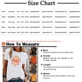 thumbnail image 3 of Blusa de manga corta con estampado de otoño y cuello redondo informal de verano para mujer Pompotops hkajfhjk457340, 3 of 6