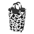 thumbnail image 1 of DouZhe 50L Rectangular Laundry Basket, Cow Animal Texture Prints Waterproof Foldable Laundry Hamper with Aluminum Handles, 1 of 6