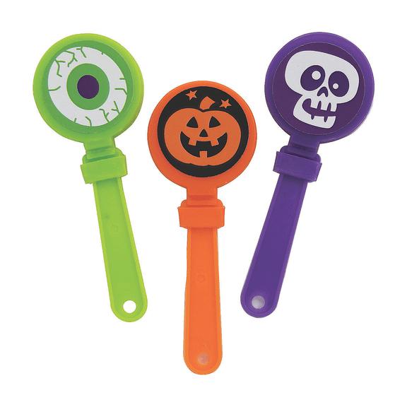Mini Halloween Hand Clappers, Toys, Halloween, 48 Pieces