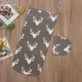 thumbnail image 3 of Faithtur Sac de Couchage pour Bébé avec Bonnet Rectangle Deer Head Sac de Couchage, 3 of 6