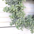 thumbnail image 4 of Idyllic Wreath, Artificial Boxwood Leaves, 14", 4 of 6