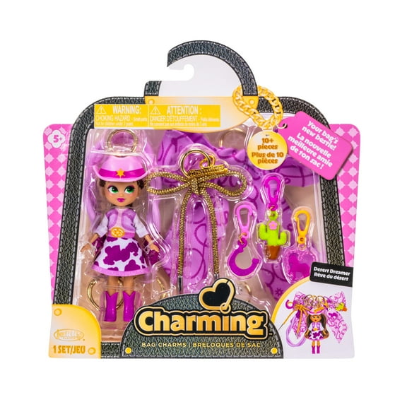Charming Bag Charms Desert Dreamer Set with Doll & Accessories, 5 Years