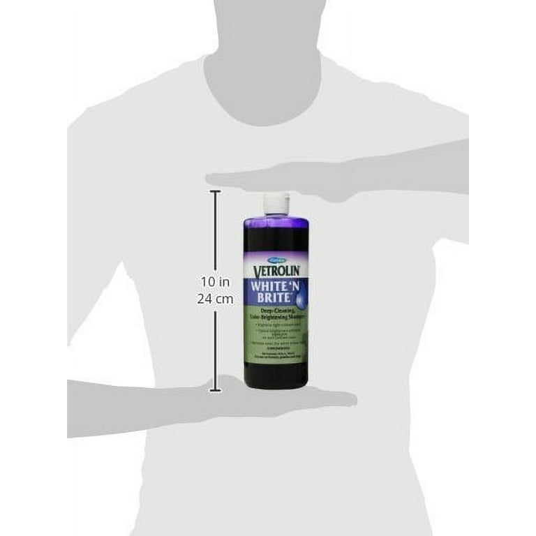 Shampoing Blanchissant Cheval Farnam Vetrolin 'N Brite – 946 Ml – Anti-taches – Neuf