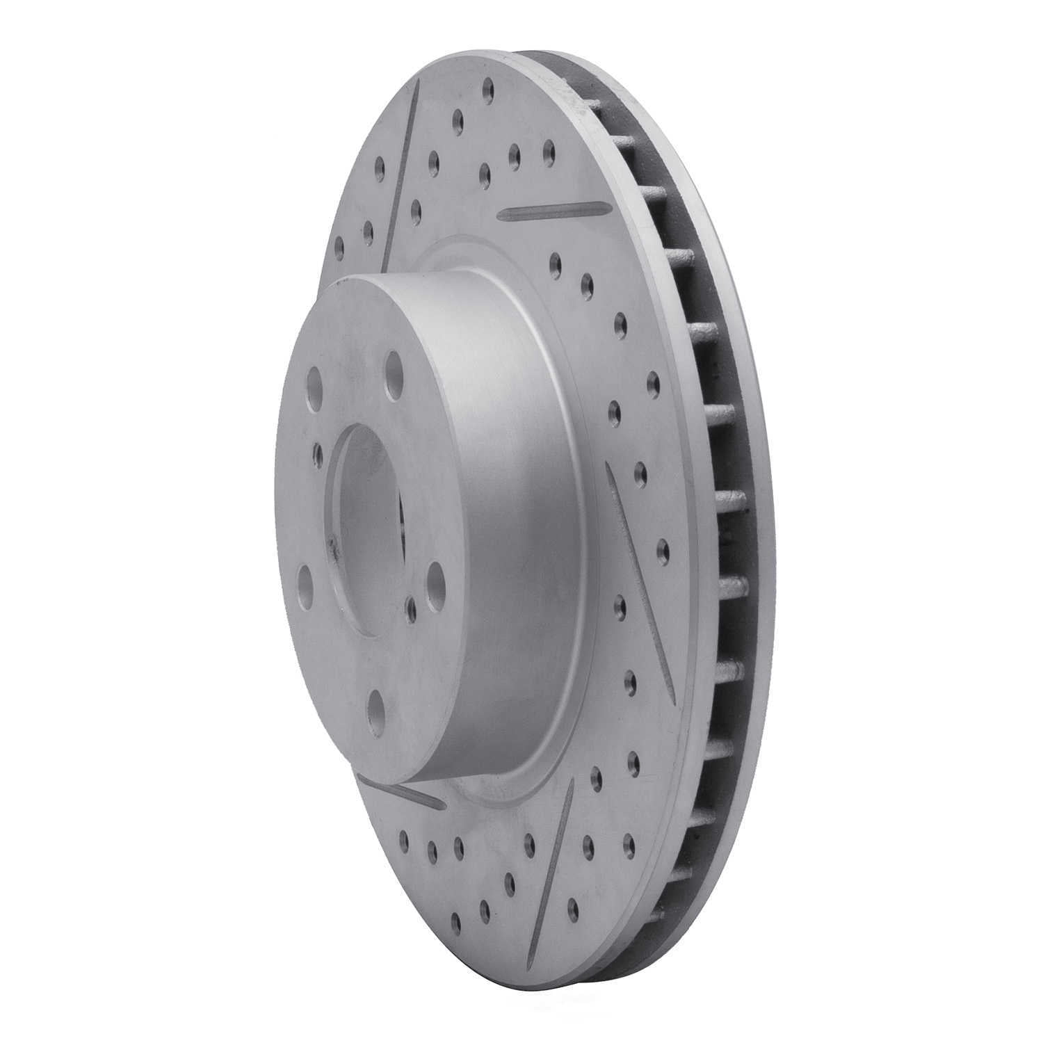 Dynamic Friction Company 830-13007L DFC Geoperformance Rotor - Drilled and Slotted