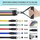 thumbnail image 2 of 11Pcs/Set Latex Tubes Resistance Bands Home Gym Strength Training Pull Rope Yoga Tension band Fitness Equipment, 2 of 5