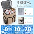 thumbnail image 3 of Mochila Nevera Aislada BAGPARKK para 33 Latas, Ligera y a Prueba de Fugas, 3 of 8