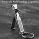 thumbnail image 4 of Foldable Nail Clippers - Stainless Steel Nail Cutters For Acrylic Nails,Nail Clippers With Nail File, 4 of 5