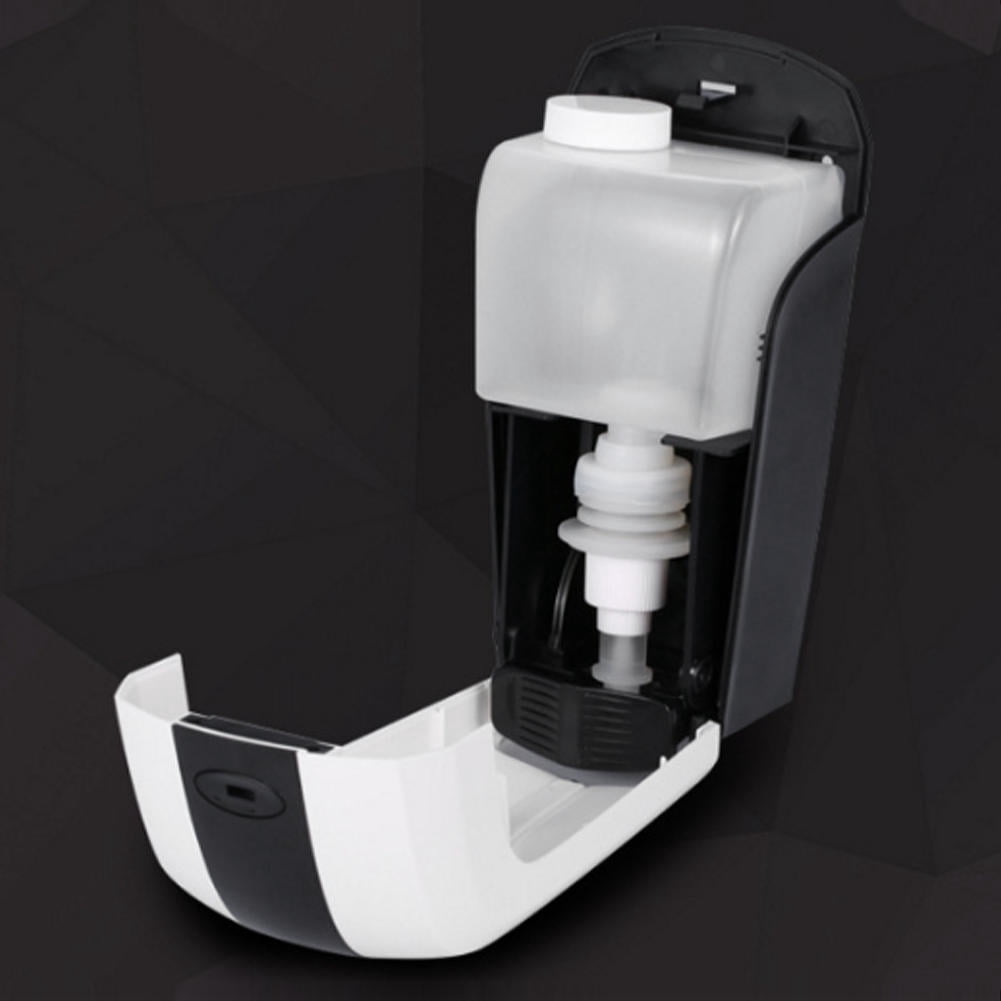 BIMZUC 500 ml Wall‑Mounted Liquid Soap Dispenser with Locking Cap, Dual‑Nozzle, Clear Window & Scale – Ideal for Hotels, Offices & Public Restrooms