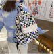 thumbnail image 4 of Checkered Backpack Gingham School Bags Back to School Supplies for Students (Multicolor), 4 of 5