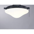 thumbnail image 5 of Savoy House 2-Light Fan Light Kit in Flat Black, 5 of 9
