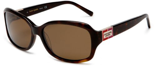 Kate Spade Women's Annika Sunglasses,Tortoise Frame/Brown Lens,one size -  