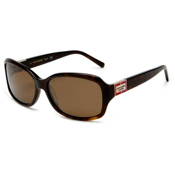 Kate Spade Women's Annika Sunglasses,Tortoise Frame/Brown Lens,one size -  