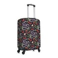 thumbnail image 3 of Haiem Snakes And Snake Fruit Luggage Cover Printed Suitcase Covers for Luggage Elastic Washable Suitcase Protector Fits 18-32 Inch Luggage-Large, 3 of 9