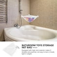 thumbnail image 2 of Raindrops 1Pack Baby Bath Toy Organizer for Bathroom Use in White Color Featuring a Triangular Shape and Mesh Design, 2 of 8