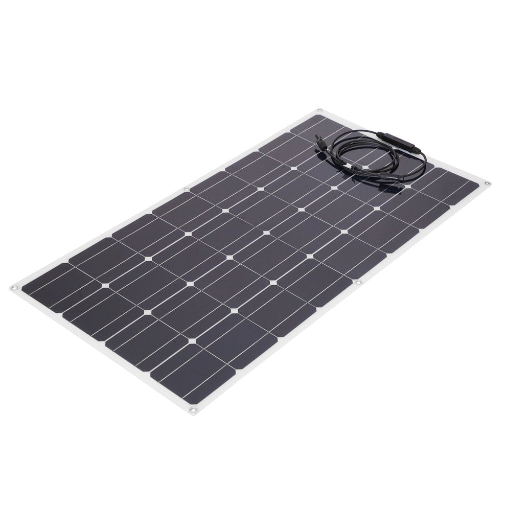 100W Watts Solar Panel 18V Volt Mono Off Grid Battery Charge RV BOAT US 