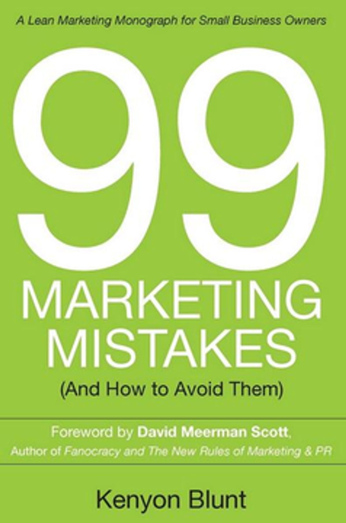 99 Marketing Mistakes - eBook - Walmart.com - Walmart.com