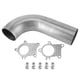 thumbnail image 1 of Tubo de bajada de turbocompresor de 2,5 pulgadas, tubo curvo de escape de acero inoxidable de 90 grados para brida Turbo de 5 pernos T3/T4, 1 of 5