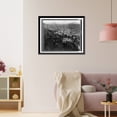thumbnail image 3 of Historic Framed Print, [Trolley cars near Boston Commons, Boston, Massachusetts], 17-7/8" x 21-7/8", 3 of 9