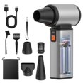thumbnail image 1 of Soplador de aire inalámbrico 130000 RPM con batería de 7500 mAh, 1 of 8
