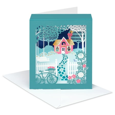American Greetings Mother's Day Beautiful Home Shadowbox Pop Up Greeting Card