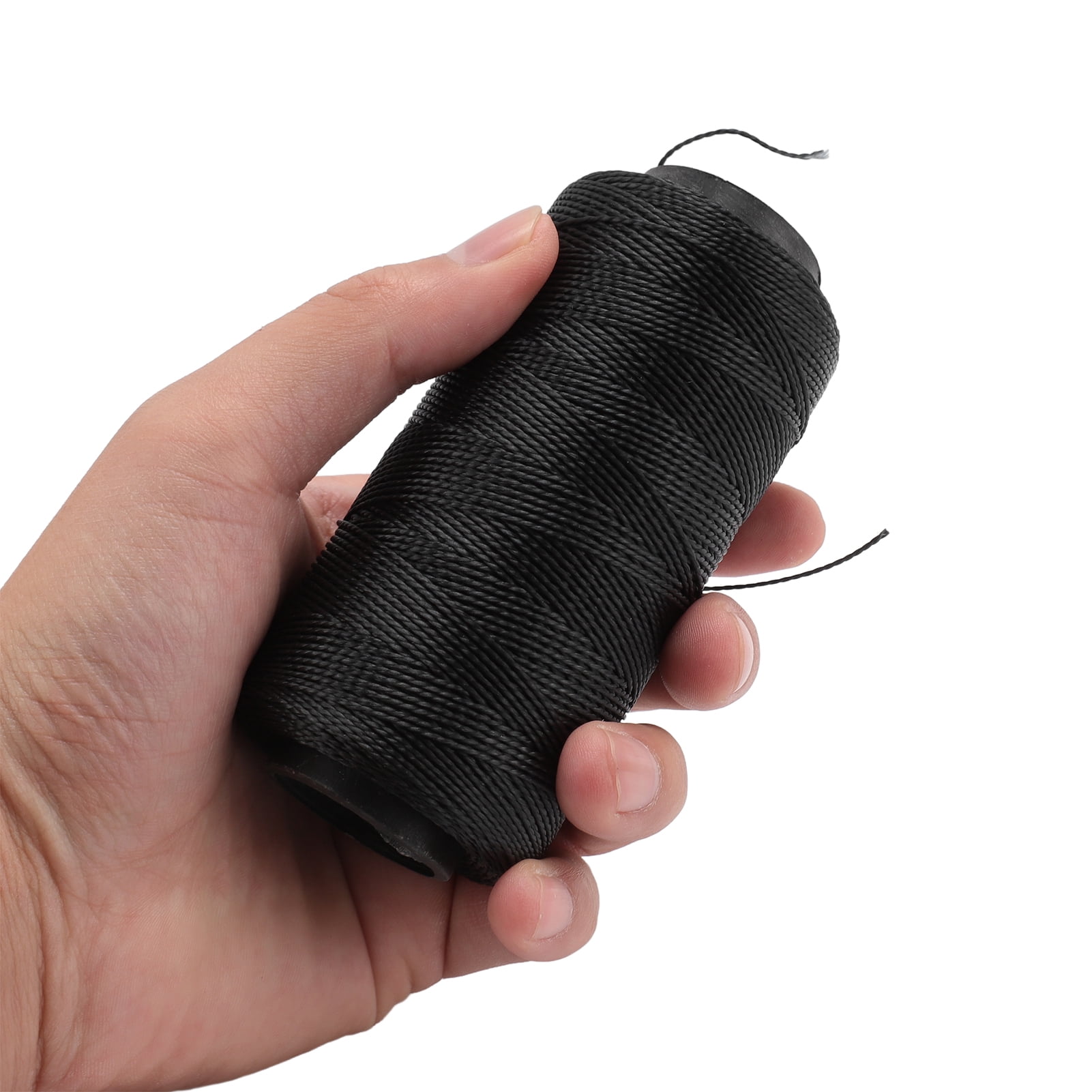 Elastic String, 10PCS Sewing Elastic Thread Waterproof Wear Resistant Soft Nylon Black Elastic Thread for DIY Embroidery Quilting and Crafts