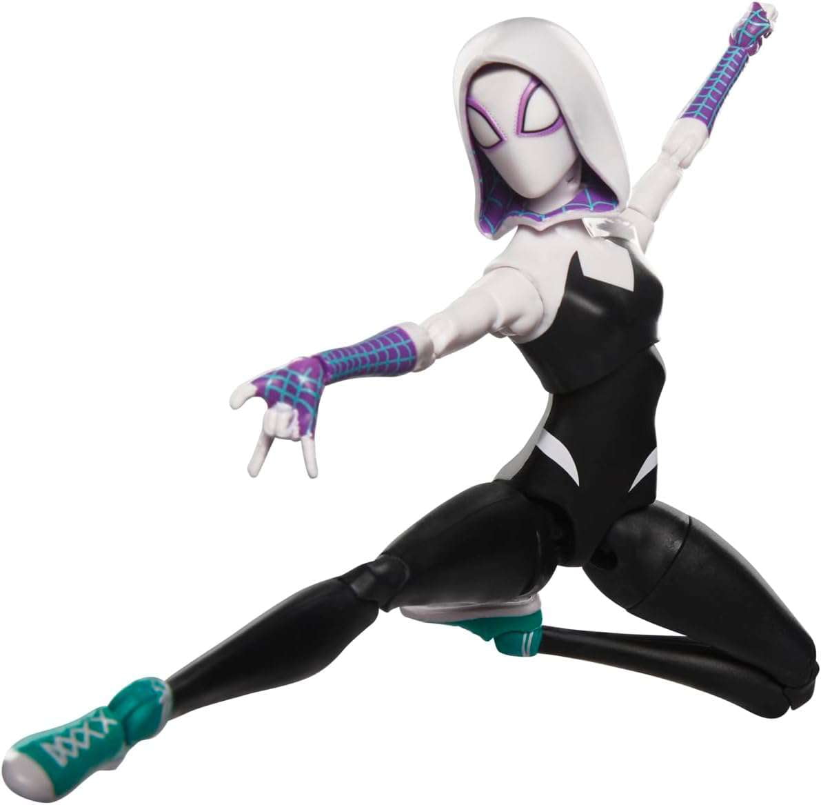 Marvel Legends Series Spider-Gwen, Spider-Man: Across the Spider-Verse Collectible Action Figure (6”)