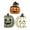 F, variant on Set of 3 Halloween Wooden Pumpkin Decor 2d Single-Sided Printing Tabletop Ornaments Fall Figurines for Mantel Shelf Coffee Table Home Party Decoration
