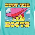 thumbnail image 3 of Toy Story 4 - Woody Dust Yer Boots - Toddler & Youth Girls Short Sleeve Graphic T-Shirt, 3 of 5