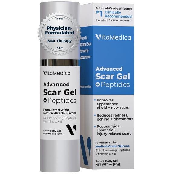 VitaMedica Medical Grade Silicone Scar Gel with Peptides