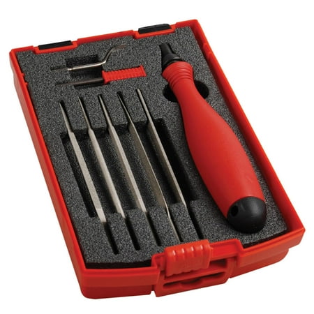 

Filing & Deburring Heavy Duty Kit. Handle Mb2020e E100s E400 + 5 Different Diamond Files Shaviv 90109