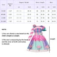 thumbnail image 3 of Girls Candy Costume Princess Dress Halloween Birthday Cosplay Dress up, 3 of 7