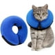 thumbnail image 1 of Collar inflable de cono para perro después de la cirugía, Collar protector suave de recuperación para mascotas, evita que los perros y gatos muerdan y arañen, 1 of 7