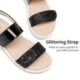 thumbnail image 4 of Sandalias para Niñas DREAM PAIRS SDLS2303K Negro con Brillo Talla 4 para Niñas Grandes, 4 of 7